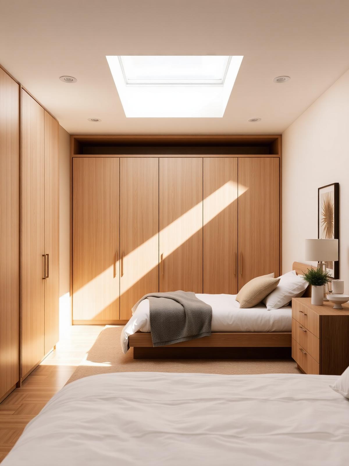 NivoRaum Referenz: Maßgefertigte Stauraumlösung im Master-Bedroom eines Königsteiner Anwesens