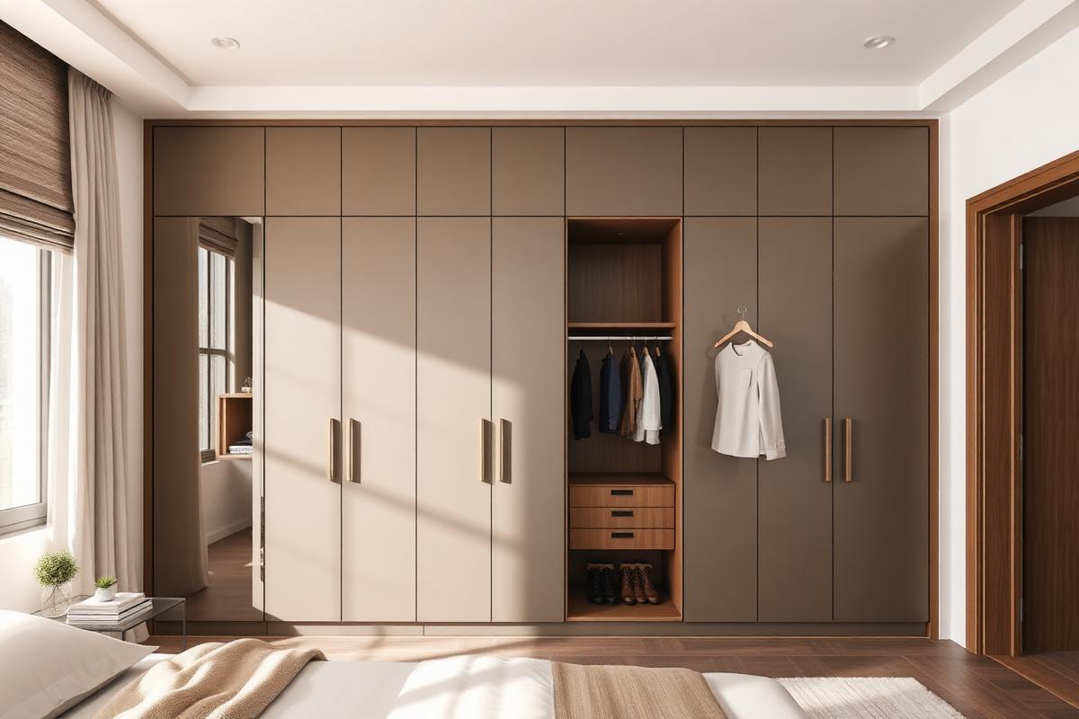 Maßgefertigter Einbauschrank von NivoRaum